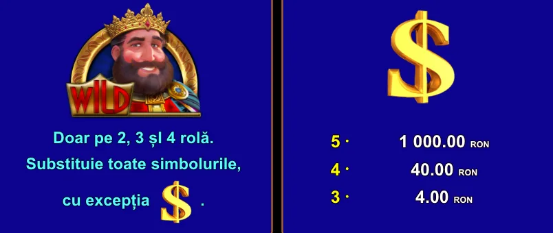 Simboluri Speciale 40 Lucky King Free Slot