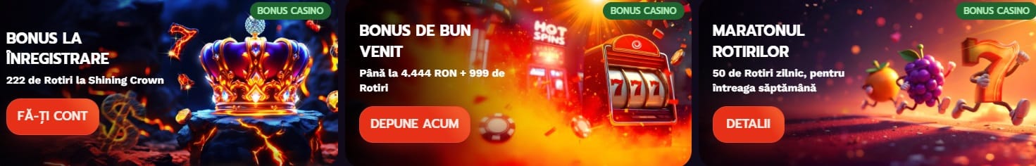 hot spins bonus fara depunere 222 rotiri gratuite